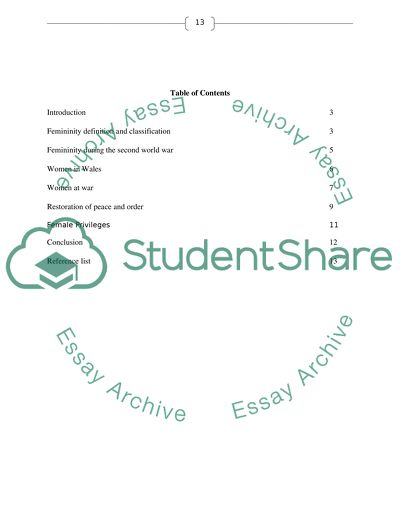 Gender Roles in the Second World War in the UK