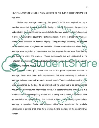 Role of Women in Hebrew Scriptures