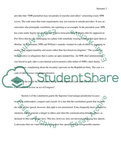 Constitutional Issues