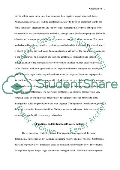 Control Systems and Quality Management