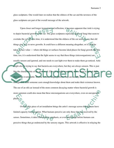 The sing glass, the singing art