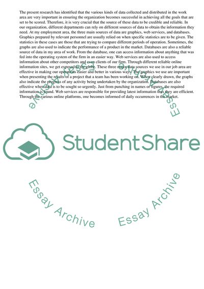 Sources of Data and Employee Retirement