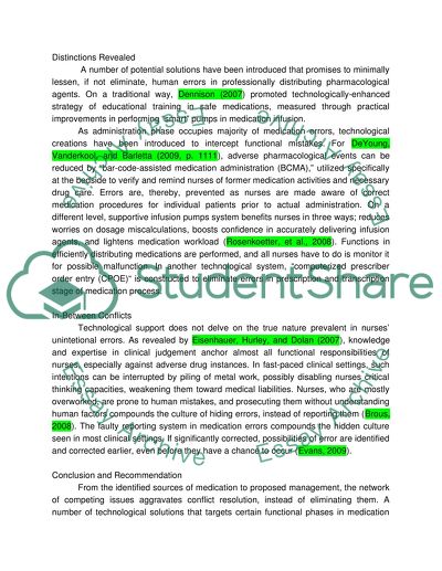 Medication safety essay image