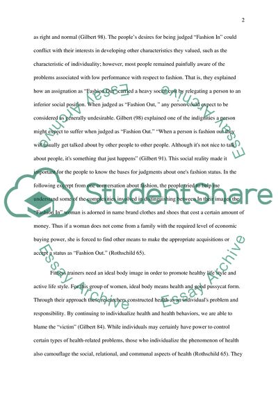 What Women do to have a Perfect Body in Todays Society