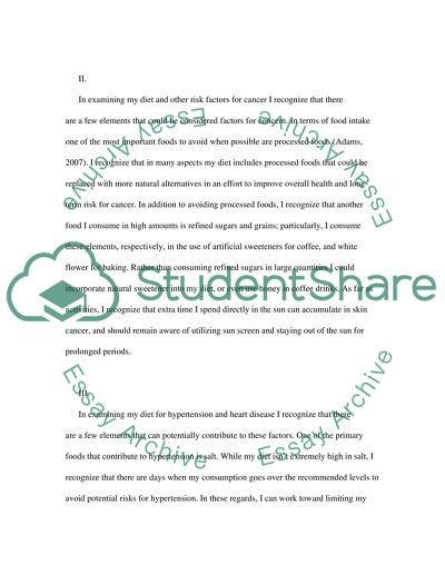 Diet Recommendations