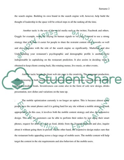 Web-site Front Page and Anwser Questions