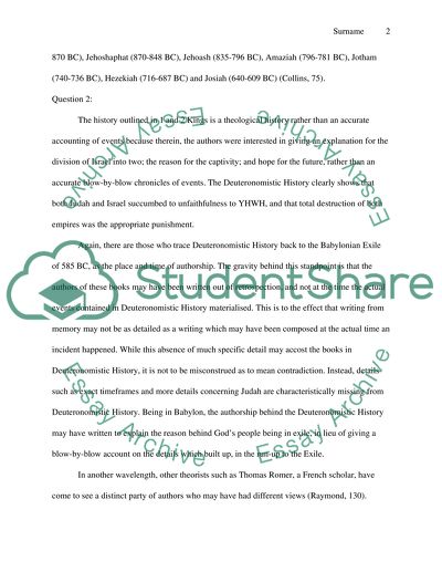 The Divided Kingdom - Israel and Judah