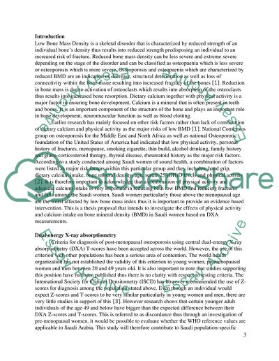 Bone Mineral Density in Saudi Women Based on DXA Measurements