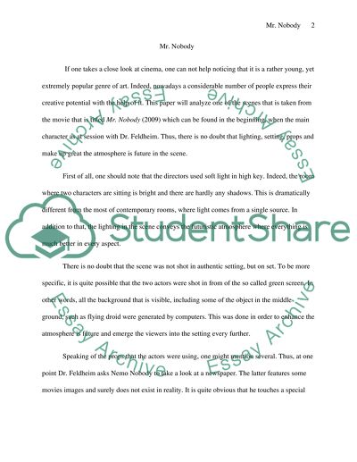 Mr Nobody Movie Analysis