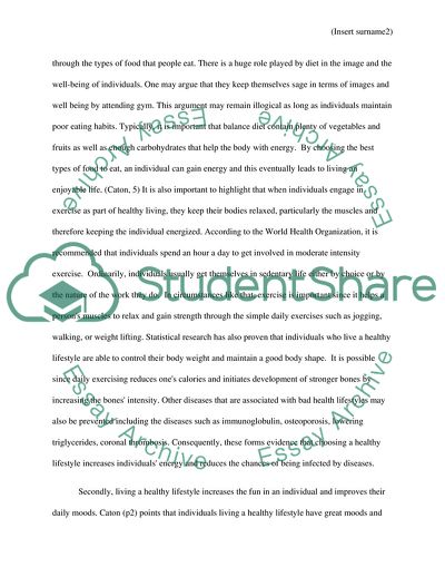 Living a Healthy Lifestyle