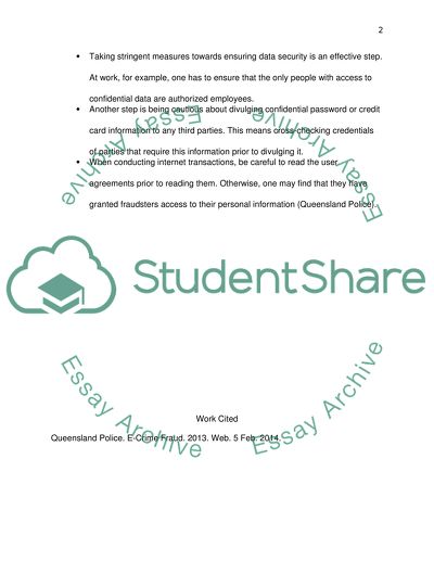 What Does Electronic Crime Entail