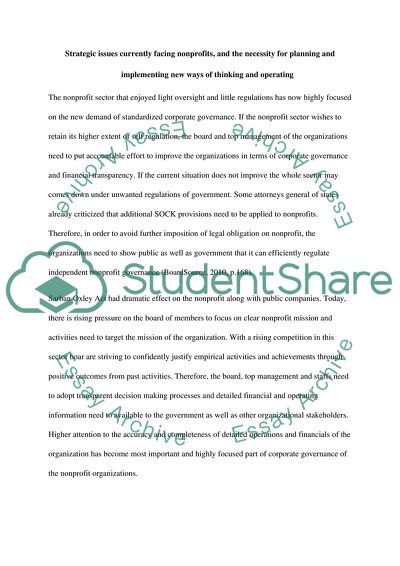 Elements of Governance Reform