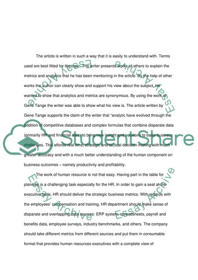 Not Just Any Seat at the Table