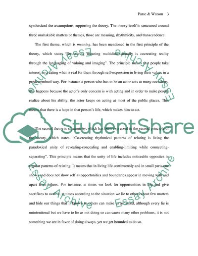 Comparison between Parse Theory and Watson Theory