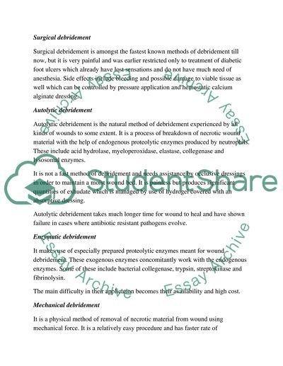 The Use of Maggot Therapy for the Treatment of Chronic Wounds