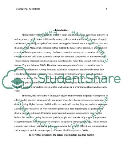 Managerial Economics