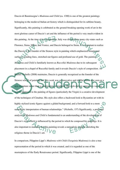 Madonna and Child - One Theme in Different Historical Contexts