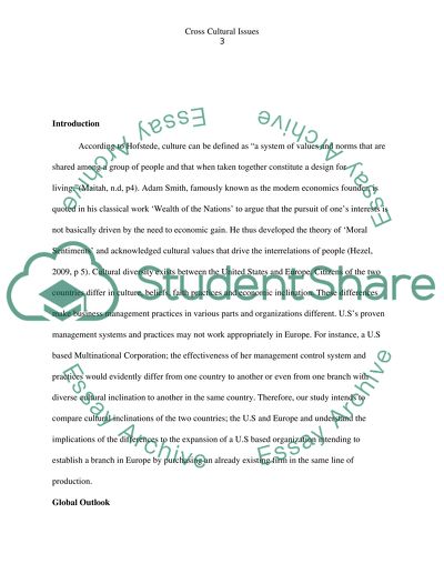 Business Cultural Differences between the United States and Europe
