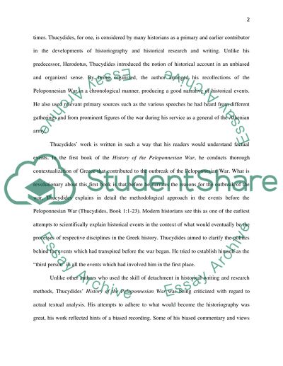 The Notion of War in the Eyes of Thucydides, Homer and Aristophanes