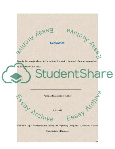 Introduction to Operational Management