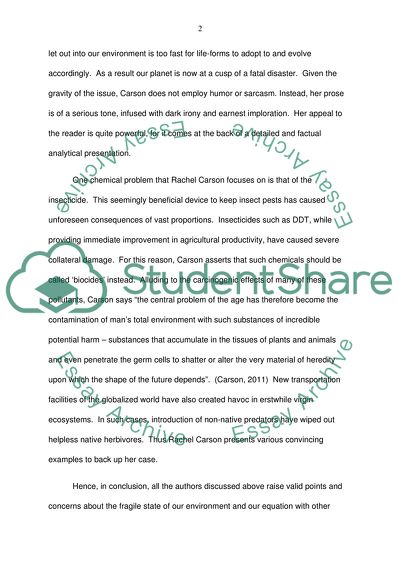 Writing and Environment