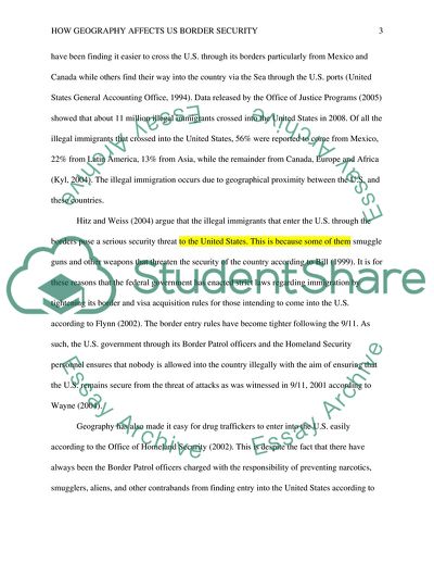 How Geography Affects US Border Security