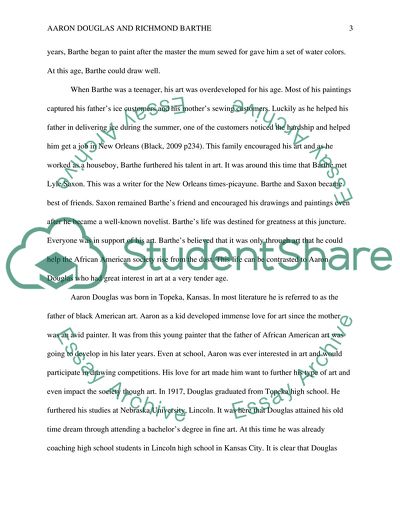 Aaron Douglas and Richmond Barthe