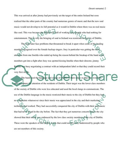 The Commitments by Roddy Doyle