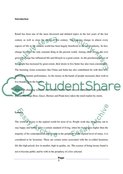 Benefit to the Retail Industry