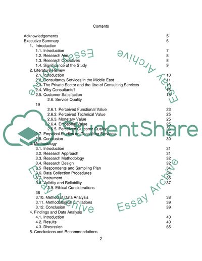Value Creation in Customer Relationship Management on Consultation Management in Saudi Arabia