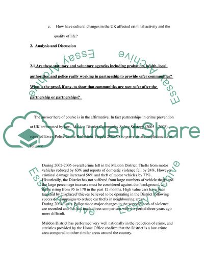 Partnership approach in providing safer communities