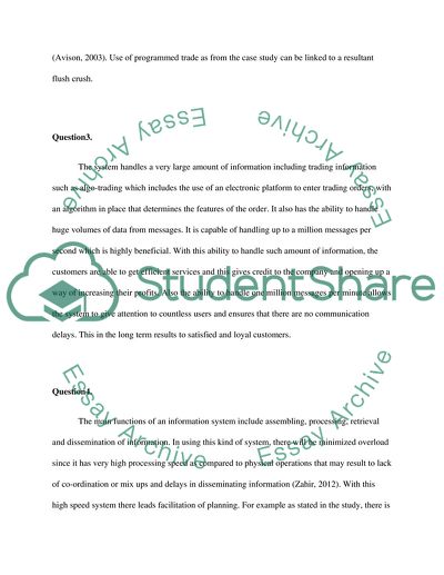 Information Systems in Organizations - Case Study