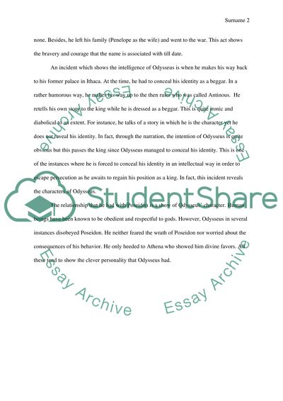 Odysseus as a Hero of Practical Intelligence