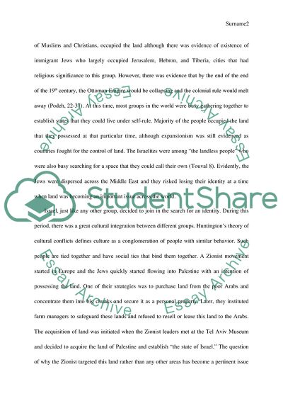 The Middle East Cultural Conflict