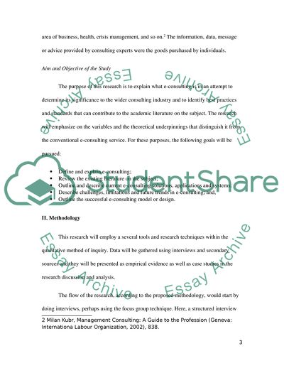 Design of an E-Consultation System