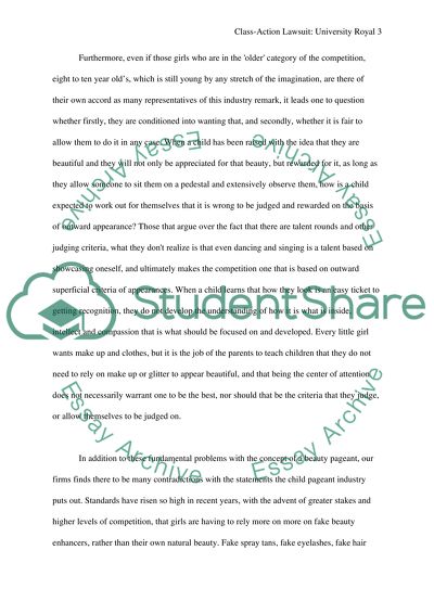 Class-Action Lawsuit against University Royal Beauty Pageants