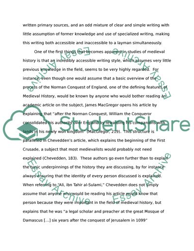 Rhetoric in Medieval History