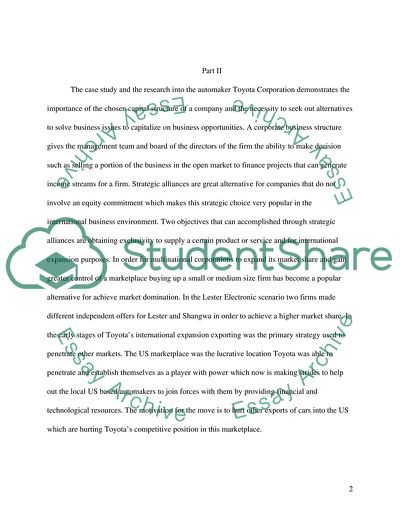 Alternative Benchmarking