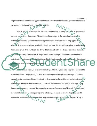 States Rise Up against Washington