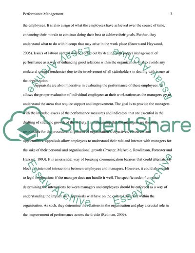 New Directions in Performance Management