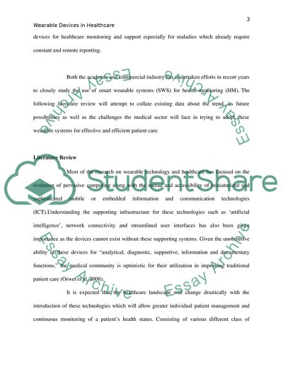 Wearable Devices in Healthcare