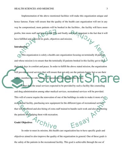 Health Administration and Medicine