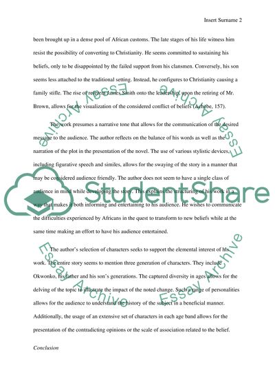 Book review ALL THING FALL APART by Achebe, Chinua