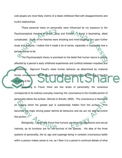 How would you describe human personality