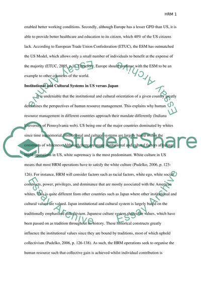 European Social Model