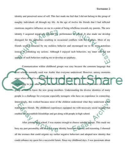 Identity and Representation