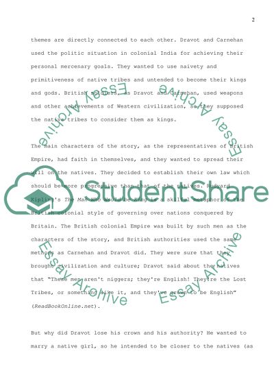 The Man Who Would be King