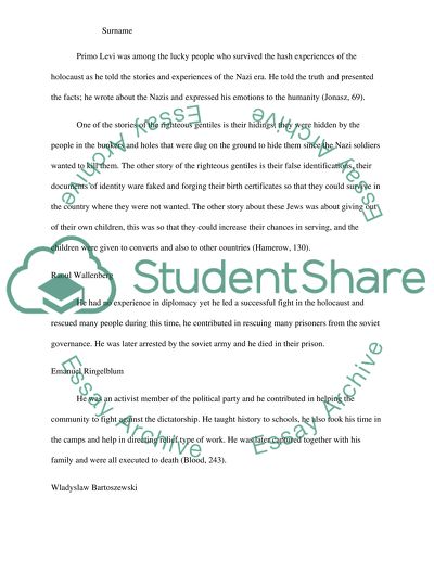 Jewish Resistance against the Nazis