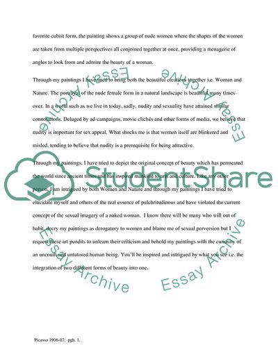 The Natural Beauty of the Landscape and the Nude Female Form