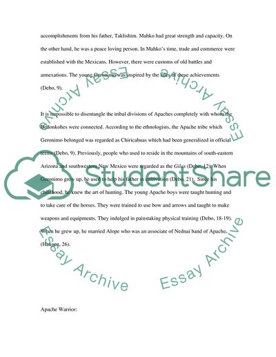 The Biography of Geronimo